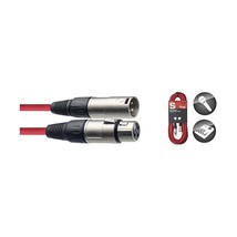 Stagg SMC10 CRD 10 m XLR to XLR Microphone Cable - Red  - $20.00