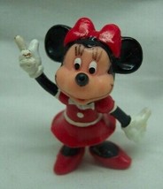 Vintage Walt Disney Minnie Mouse Pvc Toy Figure 1980's - $14.85