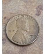 1956 D Wheat Penny Error “L” Liberty On Rim Error Cent Coin Fast Free Sh... - €8,32 EUR