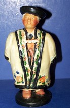 WONDERFUL VINTAGE SZECSI KERAMIA BUDAPEST TERRACOTTA MAN/BOY 7 3/8&quot; FIGU... - $34.84