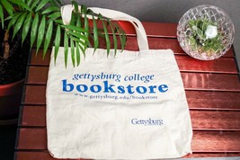 Reusable Tote Bag Gettysburg College Cream Tan Class of 2003 - £1.35 GBP
