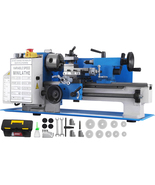 VEVOR Metal Lathe Machine, 7x12", 400W Mini Metal Lathe Variable Speed 2... - $481.99