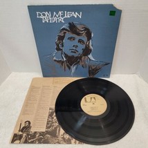 LP Don McLean - Tapestry - UAS-5522 United Artists Records - TESTED - $6.40