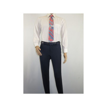 Men Suit BERLUSCONI Turkey 100% Italian Wool 180's Double Breasted #Ber32 Navy image 8