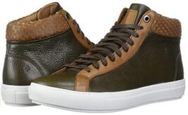 Brothers United Montana Sz US 7 M EU 40 Men&#39;s Leather Sneakers Olive 603... - $45.19 CAD
