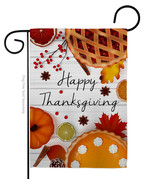 Thanksgiving Pies - Impressions Decorative Garden Flag G163086-BO - £15.96 GBP