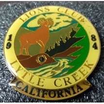 1984 Lions club Tytle Creek California Pin - £3.89 GBP