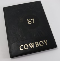 Vintage 1967 Cowboy Woodson High School Woodson Texas High School Yearbook - £17.38 GBP