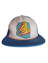 Vintage 1974 Trucker Hat Mesh Snapback 1970s Laveen Lions Rope VTG Retro... - $27.85