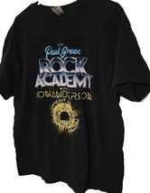 Jon Anderson Paul Green Rock Academy XL SHIRT 2022 Sunshine TOUR Tee Black - $29.09
