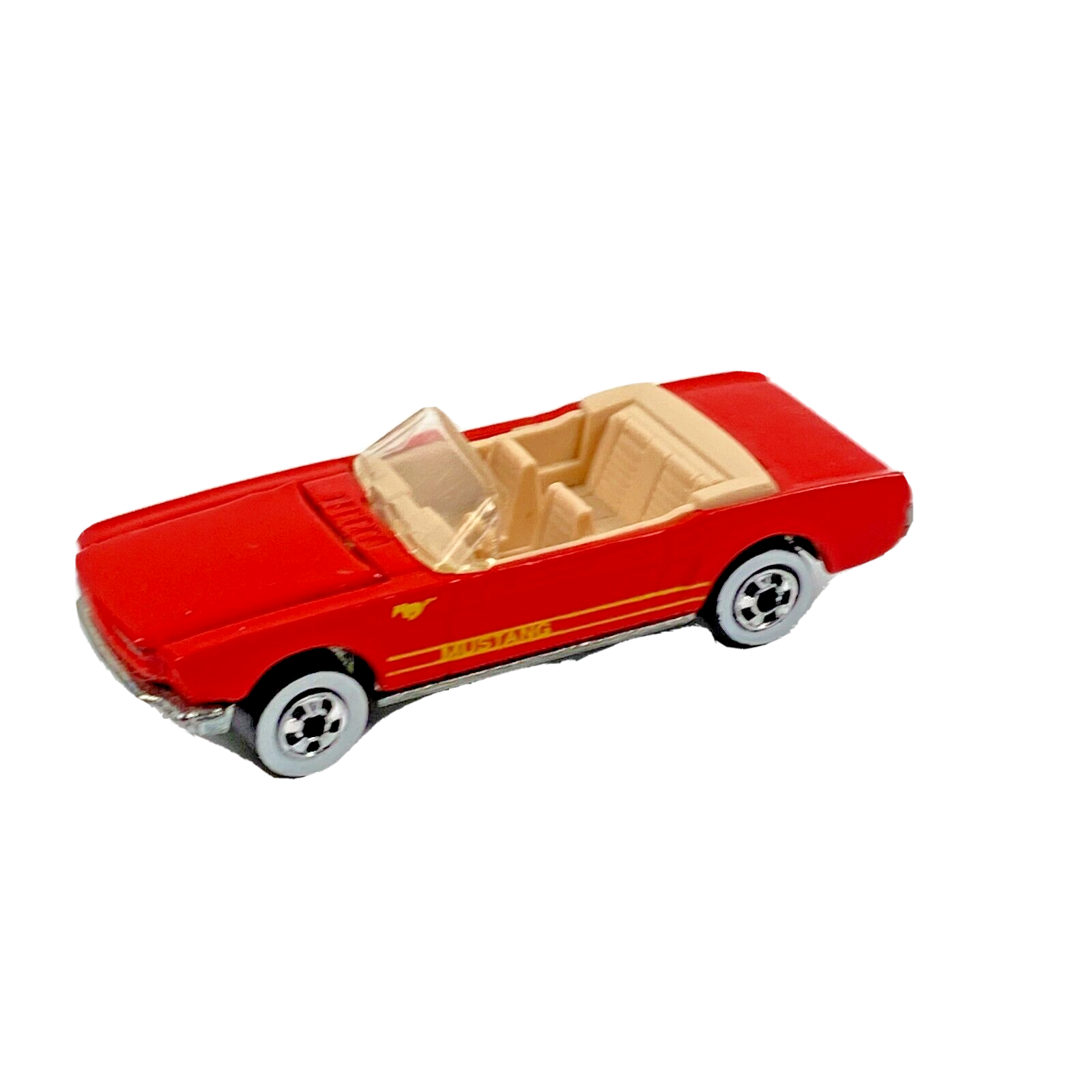 Primary image for Hot Wheels Mattel 65 Ford Mustang Convertible 1983 Red Diecast Toy Car