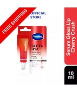 Vaseline Lip Therapy Jelly New Gluta-Hya Serum Gloss Cherry Crush 10ML Free Ship - $28.79