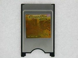 Compact Flash Cf Carte Pour Pcmcia PC Carte Adaptateur - $34.59