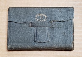 1921 antique DIARY springfield vt MABEL CAREY wallet calendar child - £68.79 GBP