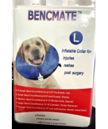 Bencmate Inflatable Donut Print Collar Dogs &amp; Cats Post-Surgery Injury /... - $11.99 CAD