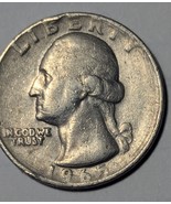1965 Washington Quarter No Mint Mark, Errors on LIBERTY and Date, Filled As - $14,059.69 MXN