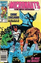 Micronauts #20 - May 1986 Marvel Comics, Newsstand VF- 7.5 Cvr: $0.75 - £3.16 GBP