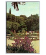 Decorative Pool Nizhny Park Nikita Botanical Garden Crimea Chrome Postca... - $111.29 MXN