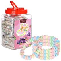 Fresh Finest 48-Count Bulk Candy Bracelets - Individually Wrapped Novelty Candy - £21.61 GBP