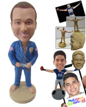 Personalized Bobblehead Martial Arts Instructor Ready To Show Some Martial Art M - £72.96 GBP
