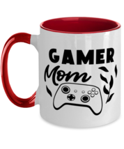 Gamer Mom , red Two Tone Coffee Mug. Model 60075  - £19.29 GBP