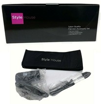 Style House Salon Quality Flat Iron Accessory Set B EAN D New With Box - £9.48 GBP