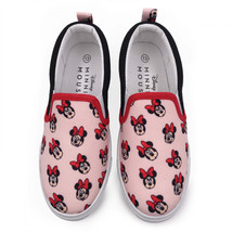 Minnie Mouse Expressions Girl&#39;s Slip-On Shoes Pink - £23.96 GBP