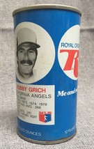 1978 Unopened Royal Crown RC Cola 12 oz Can #4 Bobby Grich California An... - $17.29
