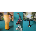 ITALIAN MURANO BALBOA Italian  HAND MADE PITCHER - BIRD - PEDESTAL BOWL ... - $172.31 CAD