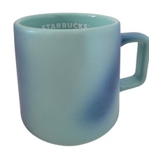 Starbucks 2021 Blue Mermaid Iridescent Shimmer Coffee Mug 14oz - £14.23 GBP