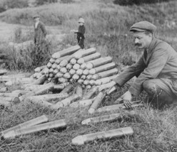 Abandoned German shells Battle of the Marne 1914 World War I 8x10 Photo - £6.93 GBP