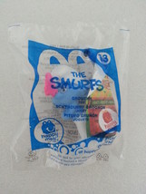 McDonalds 2011 The Smurfs Grouchy No 13 From the Movie Happy Meal Childs Toy NIP - £5.55 GBP