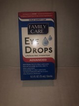 (2) Family Care Eye Drops Advanced Sterile 15ml - $13.81