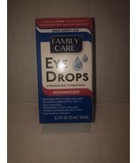 (2) Family Care Eye Drops Advanced Sterile 15ml - £10.83 GBP