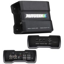 Autotek Mean Machine Compact D Class Amplifier 1500 Watts 2 Channel - $1,449.05 MXN