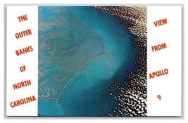 View From Apollo 9 Outer Banks North Carolina NC UNP Chrome Postcard S7 - $4.42