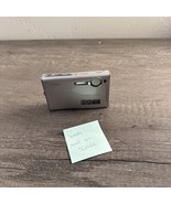 Nikon Digital Camera Coolpix S5 6.0MP Silver Tested WORKS MARKS ON SCREEN - $44.87