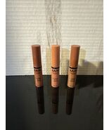 3 NYX Butter Gloss Lip Gloss BLG47 Spiked Toffee Brown - $16.44