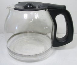 Mr. Coffee 12 Cup Replacement Decanter Glass Carafe Pot Black - Used - £15.27 GBP
