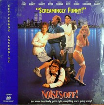 NOISES OFF! (1992) LaserDisc  Caine/Burnett/Reeve/Ritter  SEALED!  + Chris Pic! - £14.99 GBP