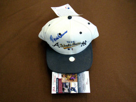 MARIANO DUNCAN 1996 WSC NY YANKEES SIGNED AUTO 1996 WORLD SERIES CAP HAT... - $118.79