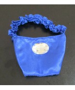 18&quot; Doll Royal Blue Purse With Rhinestone Stud 3&quot; wide x 4-1/2&quot; Long - £4.72 GBP