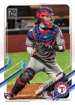 2021 Topps #628 Jonah Heim RC Rookie Card Texas Rangers ⚾ - £0.68 GBP