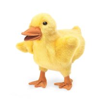 Folkmanis Duckling Hand Puppet, Yellow, 1 EA (2922) - £33.08 GBP