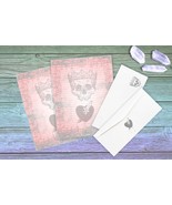 Bleeding Heart Stationery Set - $15.00