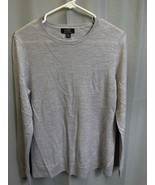 Lord & Taylor SKU 7700 Womens Gray Crew Neck Sweater Size L - $28.04