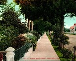 Vtg Postcard 1911 North Main Street Santa Ana California Street View Sid... - £4.61 GBP
