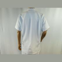 Men 2pc Walking Leisure Suit Short Sleeves By DREAMS 256 Solid White New image 8