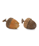 Wicker Top Design Acorn Decor (Set of 2) - €47,03 EUR