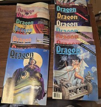 Dragon Magazine Lot of 16 Dungeons &amp; Dragons #132-#147 - £36.79 GBP